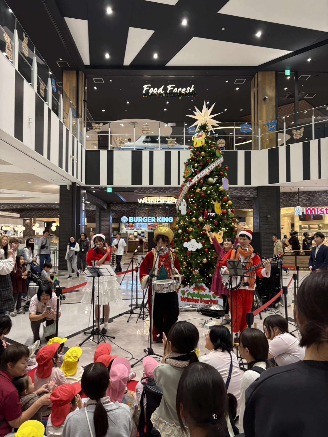 クリスマス点灯式イオンモール座間